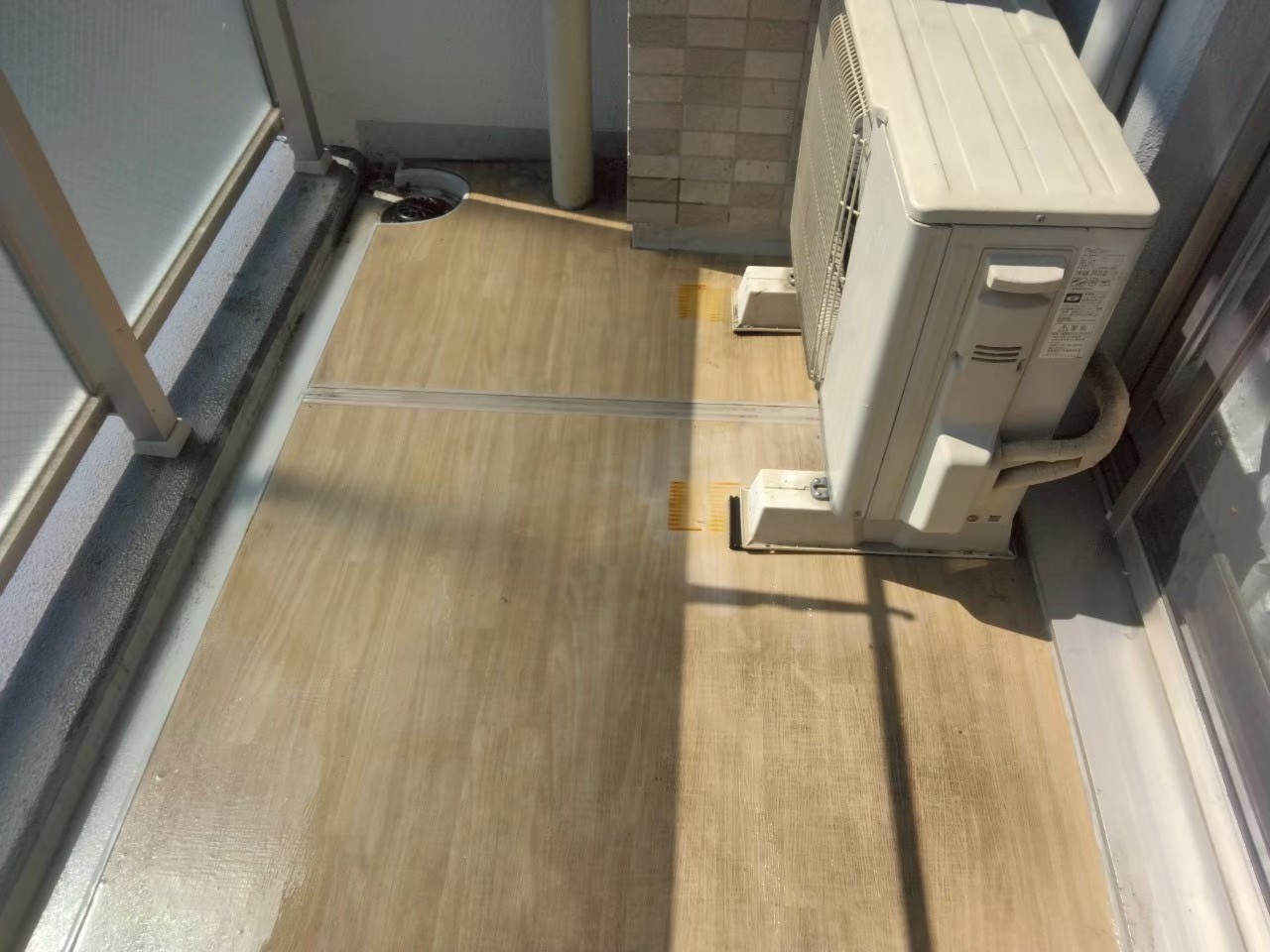 兵庫県神戸市のご住宅にて鳩糞清掃工事の施工後写真