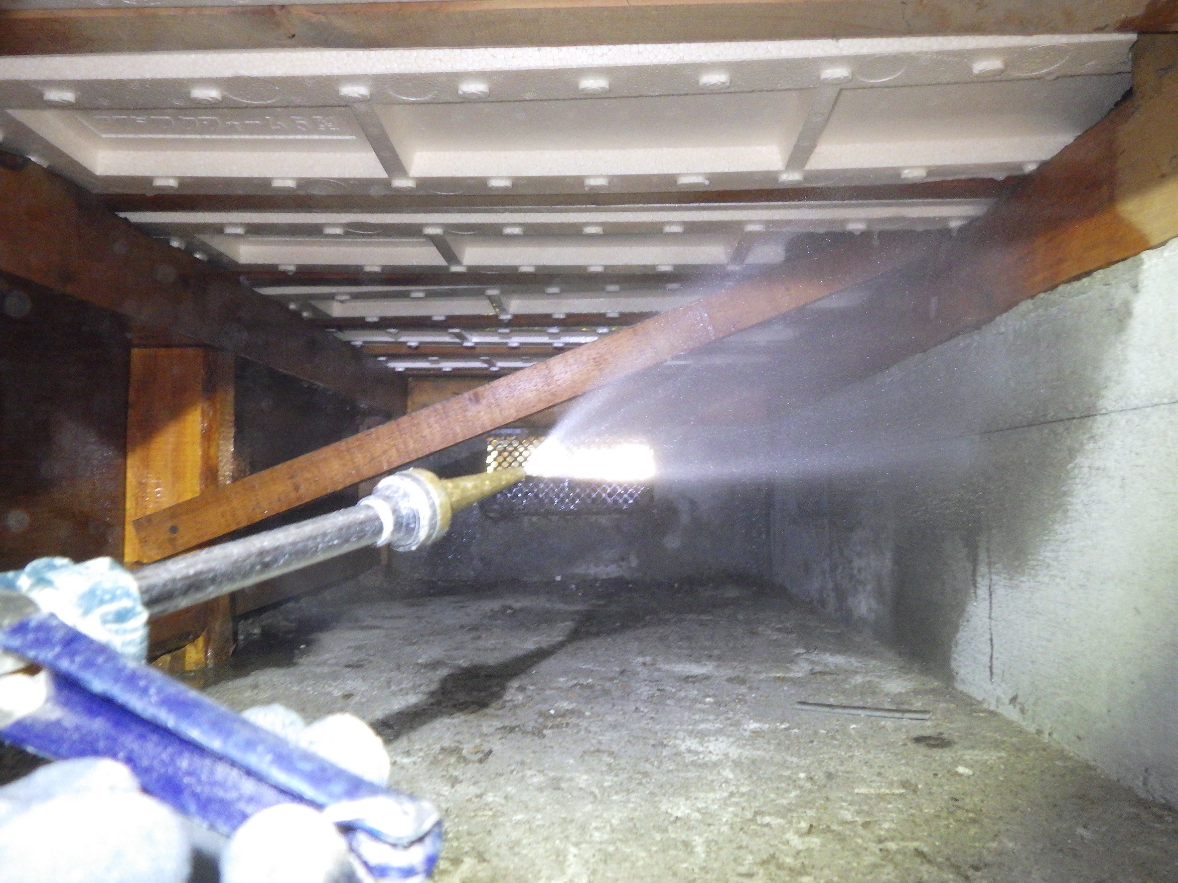 和歌山県のご住宅にて防蟻処理工事の施工後写真