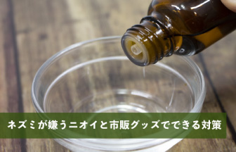 ネズミが嫌うニオイと市販グッズでできる対策